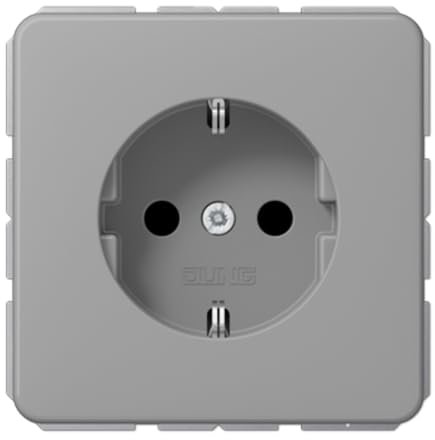 Jung 1520 GR Schuko Steckdose 16 A 250 V Serie CD grau 250 V