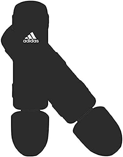 adidas Textile Shin Instep Guard Schienbeinschutz, Schwarz/Weiß, L