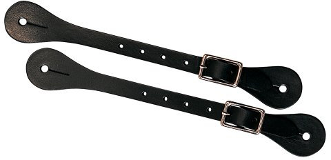 Weaver Leather Sporenriemen einlagig schwarz