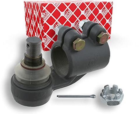 febi bilstein 19134 Spurstangenendstück mit Kronenmutter und Splint, 1 Stück