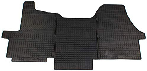 PETEX Gummimatten passend für Ducato ab 09/2006 Fußmatten schwarz 3-teilig