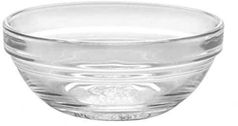 Duralex - Lys Stackable Clear Bowl 7.5 cm (3 in.) Set of 4