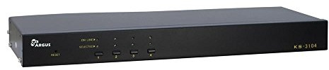 Inter-Tech 88887163 IPC KVM Switch KS-3104 Rackmount