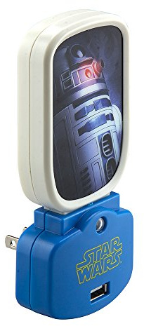 Star Wars R2D2 Night Light with USB Charging Night Light with USB Charging (LCU-05SW.FX)