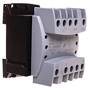 Legrand 042857 Transformateur de Sécurité, Primaire 230V à 400V et Secondaire 24V, 100VA