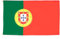 AZ FLAG - Drapeau Portugal - 90x60 cm - Drapeau Portugais 100% Polyester Avec Oeillets Métalliques Intégrés - Pavillon 50 g