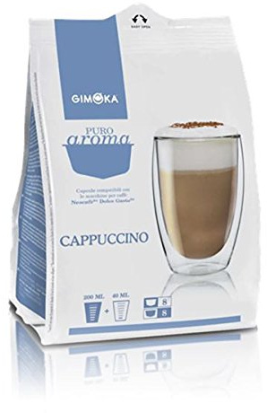 160 capsules compatibles Nescafe' Dolce Gusto Gimoka Cappuccino originales