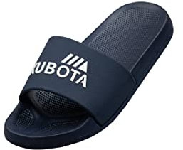 Kubota Claquette Homme - Sandales à enfiler - Chaussures Pour Piscine et Plage - Sandales été - Bleu foncé - 44
