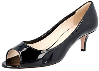 Prada Damen Schwarz Leder Pumps 3K5214 38.5 EU