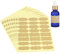 Wisdompro Fancy Shape Kraft Label Stickers, 192 Pcs Self Adhesive Gift Tag Stickers, Blank Sticky Labels for Essential Oil Bottles, Spice/Jam Jars, Food Containers - Large
