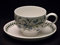 Portmeirion Botanic Garden Frühstück Tasse & Untertasse Traditionell Rundblättrige Glockenblume