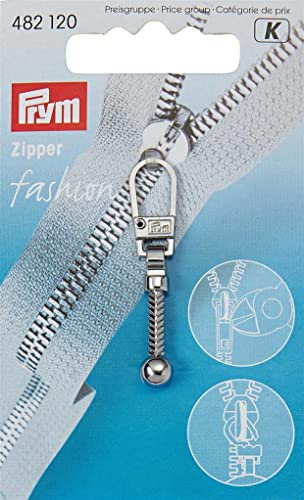 Prym Reißverschluss, Metal, Silber, Eine Grösse