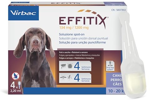 Antiparassitario per cani - Effitix 10-20 Kg