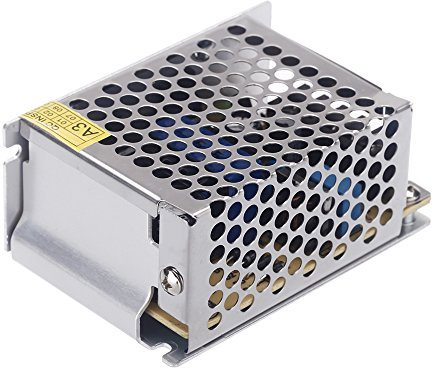 Lixada Fuente de Alimentación de Adaptador para Tiras de LED 25W AC 100V~240V a DC 5V 5A
