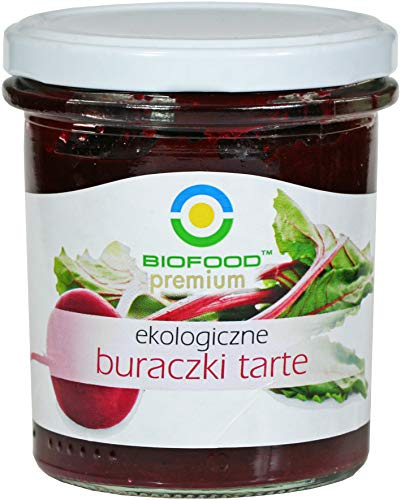 BIOFOOD geriebene Rote Beete aus ökologischem Anbau, 280 g Schraubglas
