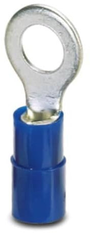 PHOENIX CONTACT C-RCI 2.5/M3 Ringkabelschuh, 1.5mm²-2.5mm² Querschnitt, M3 Gewindegröße, Blau, 100 Stück
