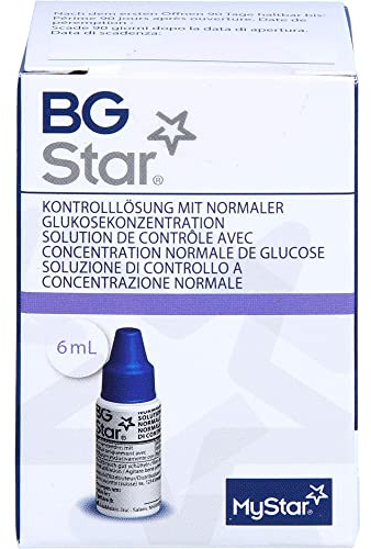 BGSTAR Kontrolllösung normal 6 ml