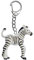 Miniblings Zoo zèbre zèbre Bébé Enfant - Bijoux Fantaisie Fait Main I I Pendentif Trousseau de clés Porte-Clef