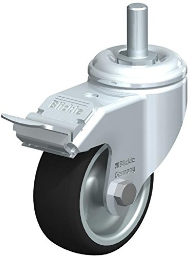BLICKLE lkra-path 80 g-fi-gs12 Lenkrolle, 8 cm Rad Durchmesser, 264 LB. Tragkraft
