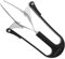 nippes Solingen Pince à épiler automatique pour enlever les poils fins en acier nickelé Noir 10 cm
