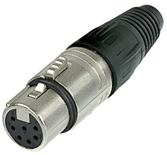 Neutrik NC7FX Female 7 Pin XLR Line Connector