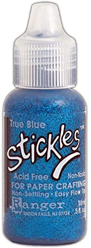 Stickles Glitter Glues Ranger Industries Stickles, True Blue