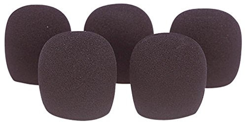 SoundLab 8196 Foam Cover for Microphones, Pack of 5