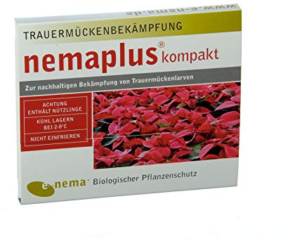 nemaplus® kompakt SF Nematoden zur Bekämpfung von Trauermücken | 2 x 5 Mio. für 10m² Blumenerde oder 50 Pflanzen