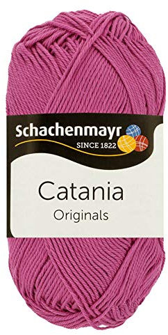 Schachenmayr 9801210-00251 Catania Strickgarn aus Baumwolle, Cotton, Freesie, 11.5 x 5.2 x 6 cm, 1250 Meter