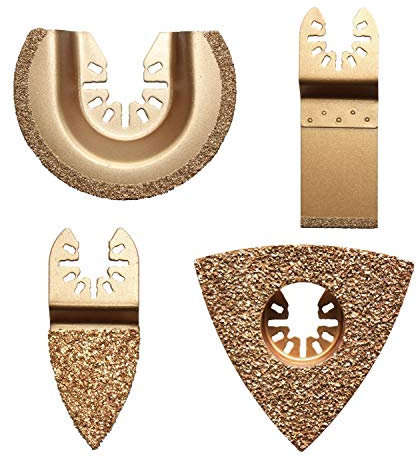 Hobbypower24© Zubehör 4er-Set Hartmetall HM Raspel für Fein Multimaster FMT 250 / FMM 250 Q/FMM 350 Q/MSX 636