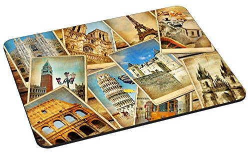 Pedea 67007036 Tapis de souris avec Motif Vintage Travel