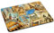 Pedea 67007036 Tapis de souris avec Motif Vintage Travel