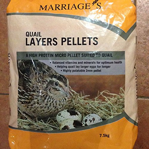 Marriage's Quail Layers Pellets (7.5kg)