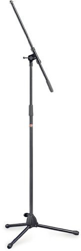 Stagg MIS-0822BK Microphone Stand with Folding Legs