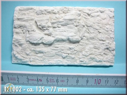 Unbekannt Molde de silicona Rastro N placa de pared de roca piedra natural