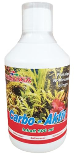 Femanga Süßwasser – Carbo Aktiv 1 L | Starke Kohlenstoffquelle für gesundes Pflanzenwachstum, kräftige Blätter & natürliche Algenkontrolle