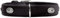 HUNTER SOFTIE STONE Hundehalsband, Kunstleder, mit Applikationen, pflegeleicht, 45 (S-M), schwarz