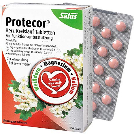 PROTECOR Herz-Kreislauf Tabl.z.Funktionsunt.Salus 100 St