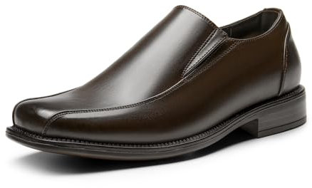 Bruno Marc Mocasín de Hombre Zapatos sin Cordones Comodos Zapatos Casuales Loafers Vestir,Size 43.5,Marron/Oscuro,STATE-01