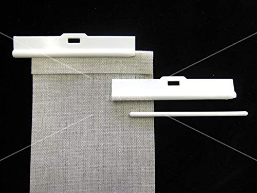 DIY Vertical blind slat hangers clips for 89mm (3½ inch) wide slats Pack of 50