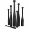 GORILLA SPORTS® Indian Clubbell - 2kg, 4kg, 6kg, 8kg, 10kg, 12kg, 15kg, 20kg Gewichte, Einzeln oder Set, aus Stahl, Schwarz - Indian Clubs, Schwungkeule, Turnkeule, Schwung-Keule