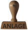 Lagerstempel ANLAGE vom Kaufhaus2010