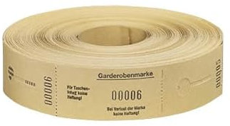 WOLF & APPENZELLER 675002 Garderobenmarken gelb 500
