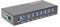 Gearmo USB-3.0-Hub mit 7 Anschlüssen und Überspannungsschutz, robustes Metallgehäuse, bereit zur Montage auf DIN-Schiene oder Wand, kompatibel mit Windows 7/8/10/11, MacOS und Linux