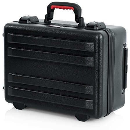 Gator Cases Molded Flight Case for Laptop and Projectors with TSA Approved Locking Latches and Recessed Wheels (GTSA-LAPTOP)