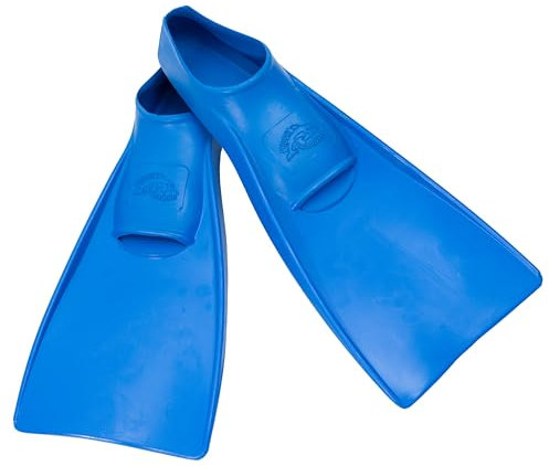 Flipper SwimSafe 1111 - Schwimmflossen für Kinder und Kleinkinder, in der Farbe Blau, Größe 24 – 26, aus Naturkautschuk, als Schwimmhilfe für unbeschwerten Schwimm- und Badespaß
