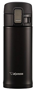 Mug de voyage Zojirushi - Thermos en acier inoxydable à isolation sous vide - Revêtement anti-adhésif, Acier inoxydable, Dark Cocoa, 360 ml