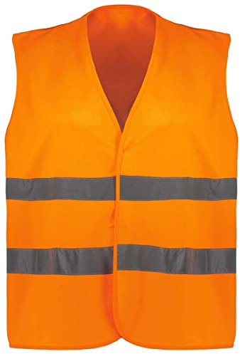Abraxas Übergrößen Warnweste orange EN 471, Größe:6XL