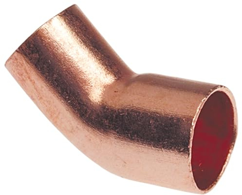 NIBCO Fig No C606-2, 1 in. Copper 45 Degree Fitting Elbow FTG x Cup, Solder