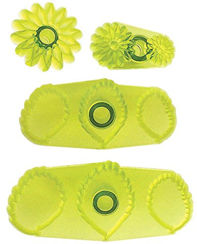 JEM Cortador de Hojas de Fresa y Cáliz, Set de 4 Piezas